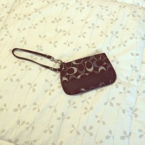 💟COACH BLACK WRISTLET💟
